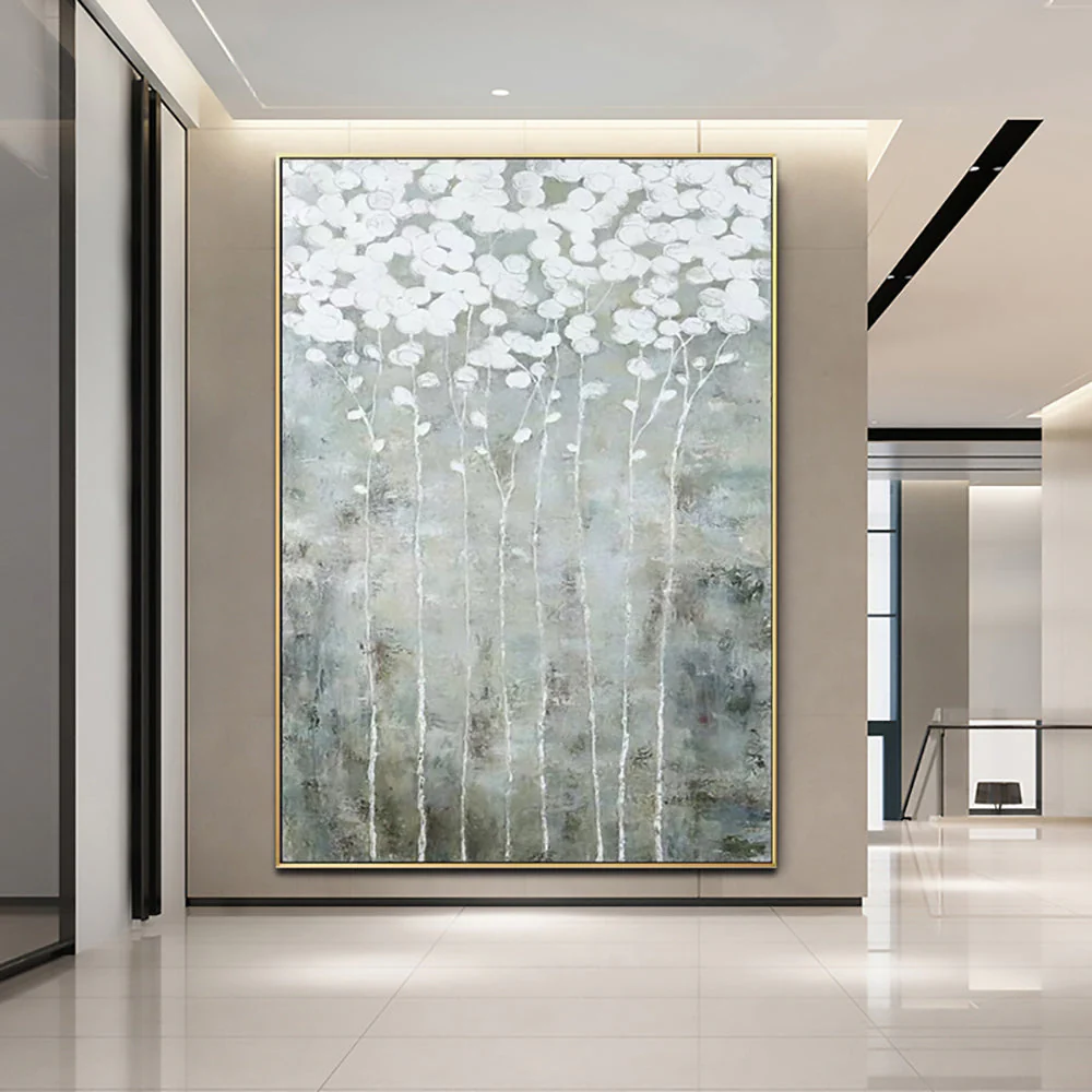 The Towering White Trees - 32x48" - Image 5