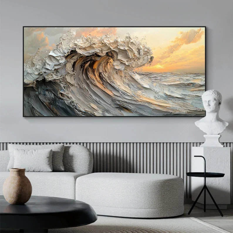 The Whirling Wave - 80x40"