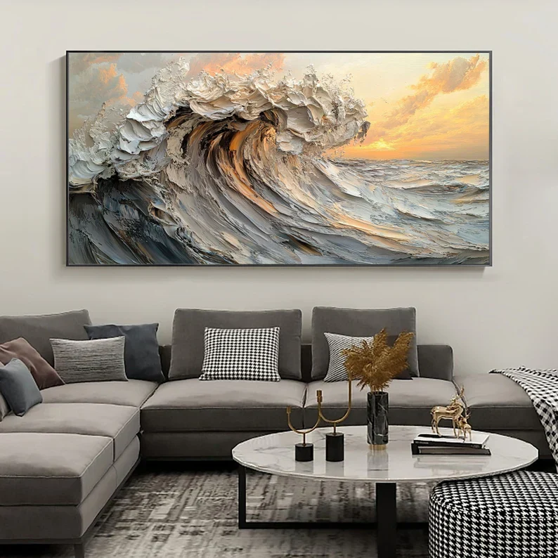 The Whirling Wave - 80x40" - Image 2