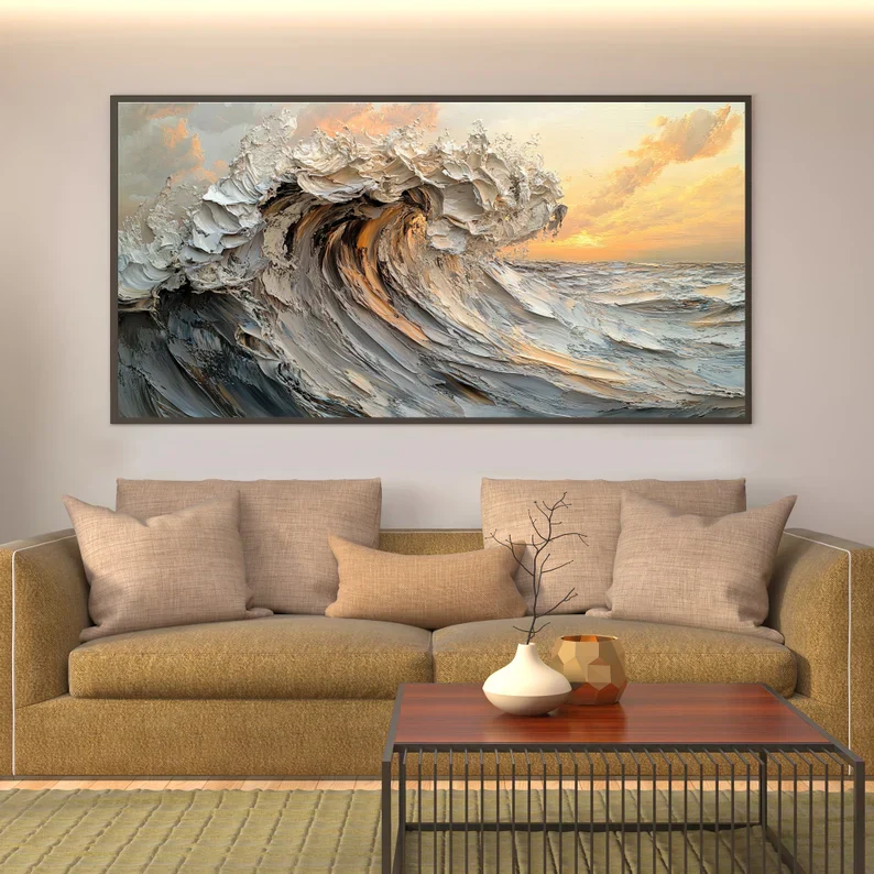 The Whirling Wave - 80x40" - Image 5