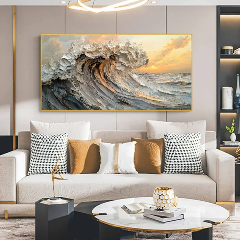 The Whirling Wave - 80x40" - Image 6