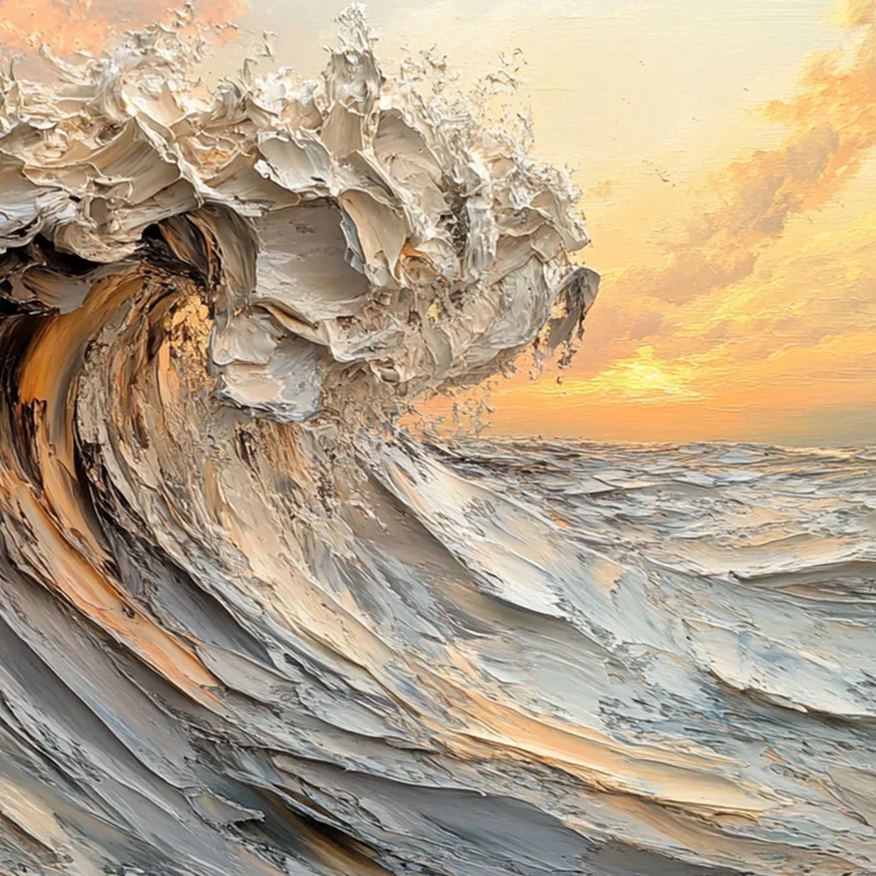 The Whirling Wave - 80x40" - Image 9