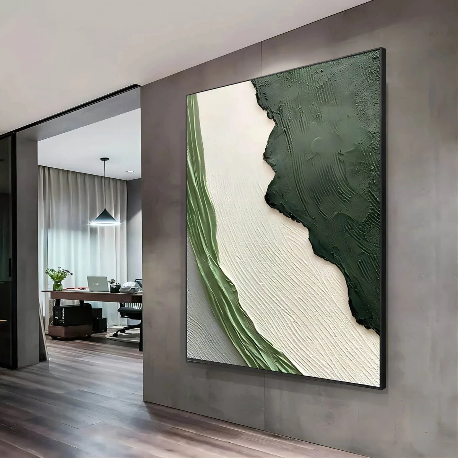 Waves of Green - 32x48" - Image 2